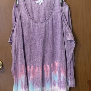 Relativity Lavender Sleeveless Pajama Set